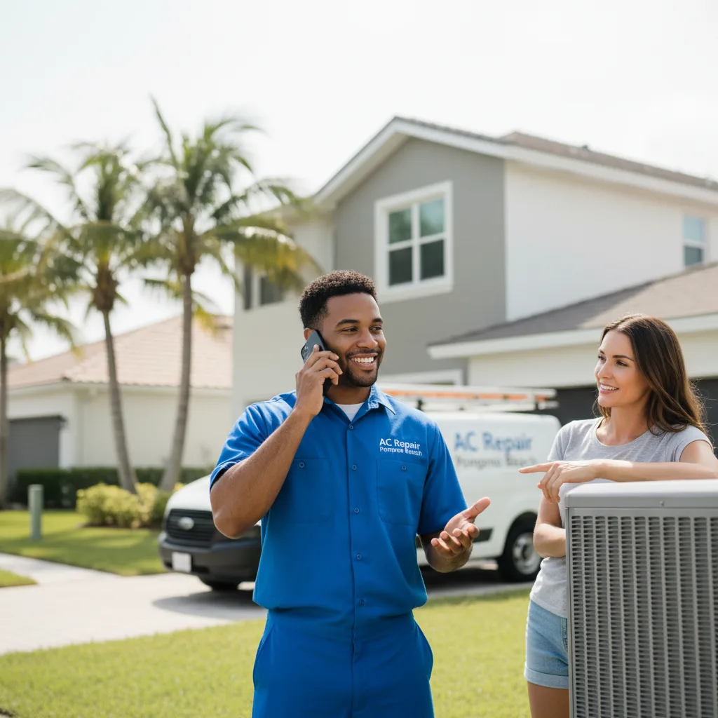 AC Repair Pompano Beach customer support in Wakarusa